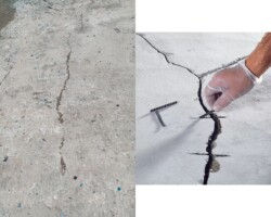 Plastifloor Rissbehandlung